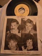 Single: Queen - I want to break free, Verzenden, Zo goed als nieuw, Pop