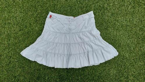 Rok Forecast maat XL beige zand drukknopen vintage stroken, Kleding | Dames, Rokken, Zo goed als nieuw, Maat 42/44 (L), Beige