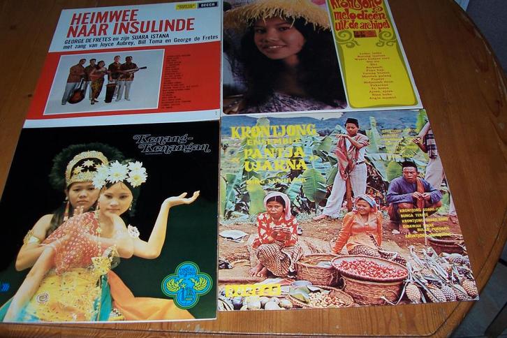 8 LP'S INDIE'SE LP'S 0.A. KRONTJONG-WIETEKE VAN DORT, Cd's en Dvd's, Vinyl | Overige Vinyl, Gebruikt, 12 inch, Ophalen of Verzenden