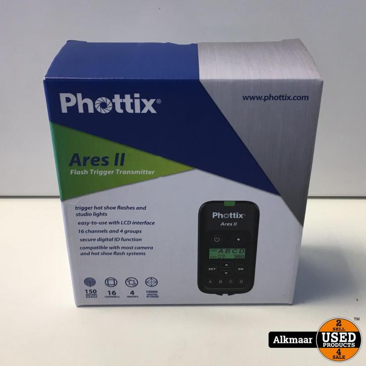 Phottix Ares II Wiresless Flash Trigger Transmitter | Nieuw!, Audio, Tv en Foto, Fotografie | Flitsers, Nieuw