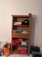 Teak houten kast met planken en lades, Gebruikt, 100 tot 150 cm, Teakhout, Ophalen of Verzenden