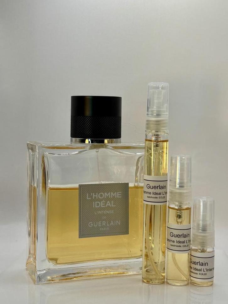 Guerlain - L’Homme Idéal L’Intense sample | decant 2ml-10ml, Sieraden, Tassen en Uiterlijk, Uiterlijk | Parfum, Nieuw, Verzenden