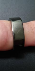 Oura ring heritage black maat 11 gen 3, Ophalen of Verzenden, Zilver, Zilver, Dame