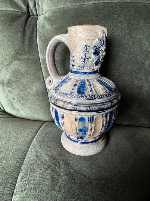 Antieke Raeren Steengoed Kruik 1600-1700, Antiek en Kunst, Antiek | Keramiek en Aardewerk, Ophalen of Verzenden