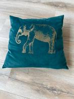 Olifant kussen groen!, Huis en Inrichting, Ophalen of Verzenden, Nieuw, Groen, Vierkant