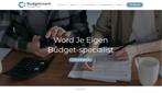 Te koop: website voor budgetcoach, Zakelijke goederen, Exploitaties en Overnames