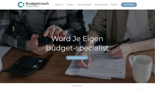 Te koop: website voor budgetcoach, Zakelijke goederen, Exploitaties en Overnames