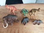 Schleich prehistoriesche dieren, mammoet, dino, holenbeer., Ophalen of Verzenden, Zo goed als nieuw, Beeldje of Figuurtje