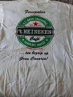T shirt mt L heineken, Ophalen of Verzenden, Zo goed als nieuw, Maat 52/54 (L), Wit