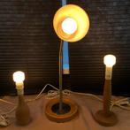 Mooie set vintage IKEA lampen in goede staat., Glas, Gebruikt, Ophalen of Verzenden, Minder dan 50 cm