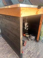 Douglas tuinkast/schuur, Tuin en Terras, Bergingen en Tuinkasten, Ophalen, Zo goed als nieuw, Hout
