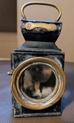 Antieke Miller Waarschuwingslamp - 1900, Antiek en Kunst, Antiek | Lampen, Ophalen of Verzenden