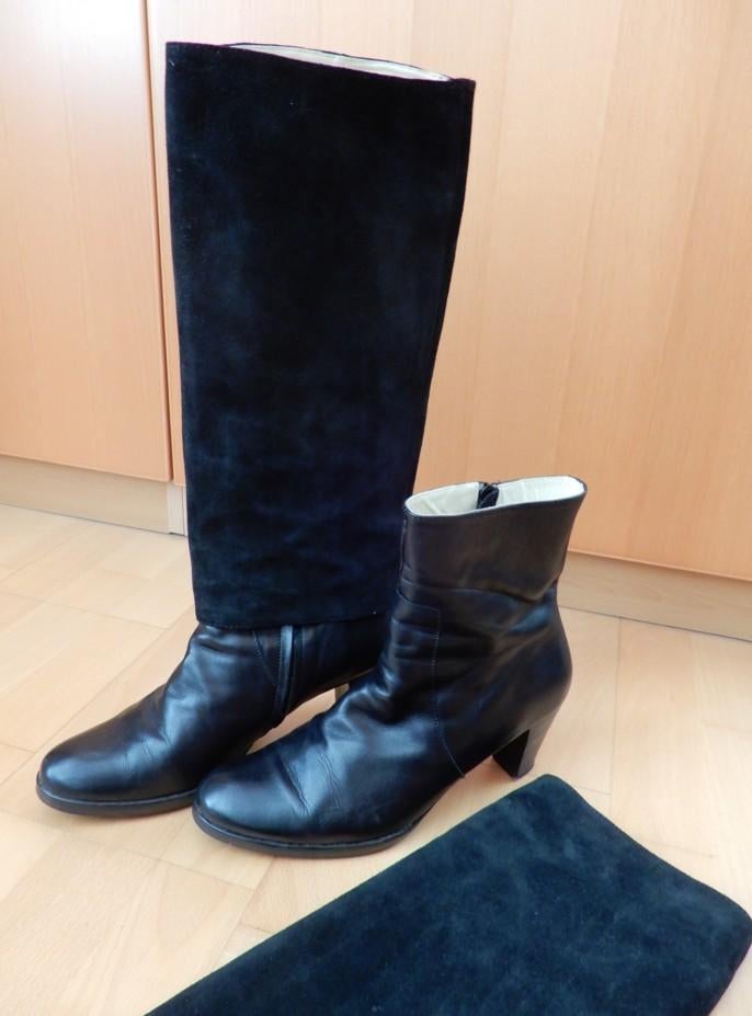 Kop en Staart laarzen, Kleding | Dames, Schoenen, Zo goed als nieuw, Overige typen, Zwart, Ophalen of Verzenden