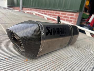 Yamaha fz8 akrapovic titanium uitlaat demper ZGAN beschikbaar voor biedingen