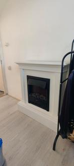 Schouw met elektrische sierhaard, Huis en Inrichting, Ophalen, Gebruikt, Inbouwhaard, Elektrische haard