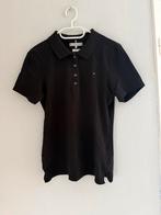 Zwarte Tommy Hilfiger Polo - Maat L, Zwart, Maat 42/44 (L), Nieuw, Ophalen of Verzenden