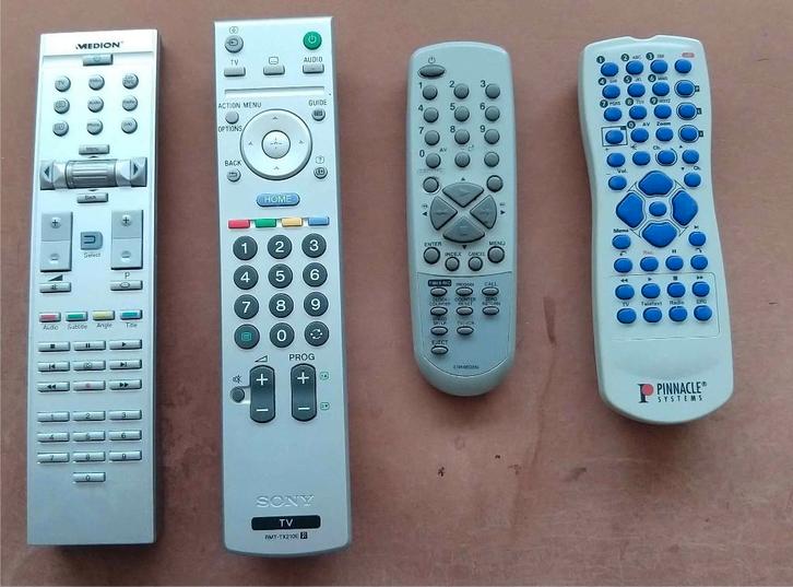 Afstandsbedieningen SONY ORION MEDION PINNACLE PHILIPS FUNAI, Audio, Tv en Foto, Afstandsbedieningen, Tv, Ophalen of Verzenden