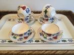 Boerenbont Maastricht (Kop en schotel), Antiek en Kunst, Antiek | Servies los, Ophalen of Verzenden