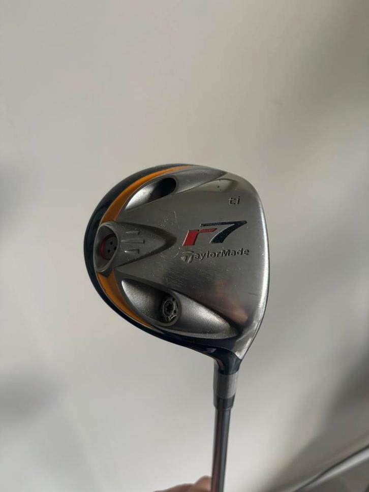 Taylormade R7 Ti Houten 3 - Stiff Flex - Nette Staat, Sport en Fitness, Golf, Zo goed als nieuw, Club, Ophalen of Verzenden