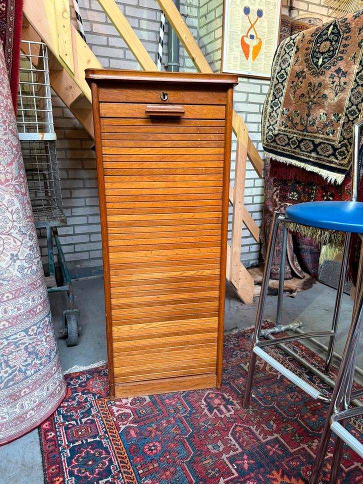 Houten Rolluikkast, Antiek en Kunst, Antiek | Meubels | Kasten, Ophalen