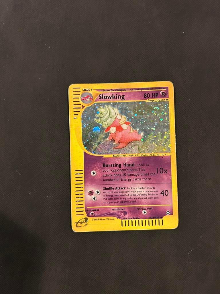 Pokemon - Slowking H22 Holo, Ophalen of Verzenden, Nieuw, Losse kaart, Foil