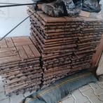 Houten Terrastegels - Gebruikt, Tuin en Terras, Ophalen of Verzenden, Gebruikt, Hout