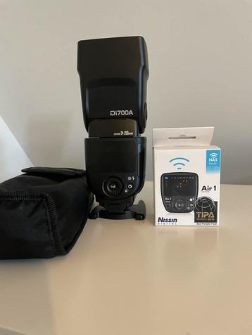 Nissin Di700A Sony flitser met Air 1 Commander beschikbaar voor biedingen