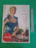 Advertentie: Coca Cola 1952, 1940 tot 1960, Knipsel(s), Ophalen of Verzenden