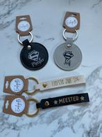 Sleutelhanger met naam of voor juf of meester met naam, Ophalen of Verzenden, Nieuw