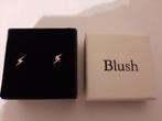 Blush Oorknopjes Bliksemschicht 14k goud, Nieuw, Ophalen of Verzenden, Knopjes of Stekers, Goud