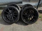 Originele Vossen HF3 20 inch Velgen glans zwart, Auto-onderdelen, Banden en Velgen, Ophalen, 295 mm, Banden en Velgen, 20 inch
