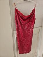 Nieuw. Rode dames jurk pailletten maat M, Ophalen of Verzenden, Nieuw, Rood