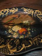 Antiek victoriaans Papier Maché dienblad, Antiek en Kunst, Ophalen of Verzenden