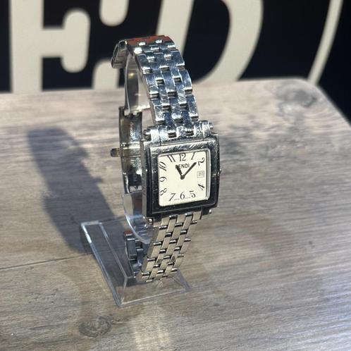 Fendi Dameshorloge - Authentieke vintage zilver staal Horlog, Sieraden, Tassen en Uiterlijk, Horloges | Dames, Zo goed als nieuw