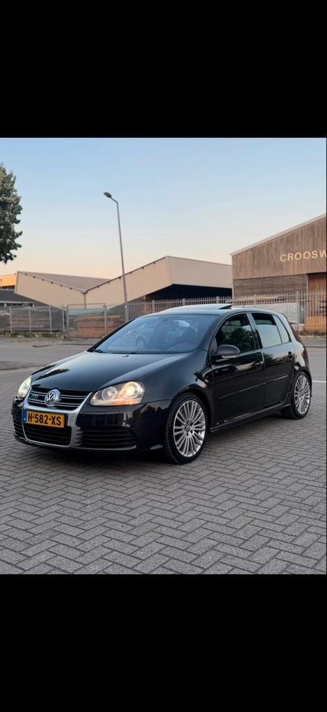 Volkswagen Golf 3.2 V6 184KW R32 4D 4M AUT 2007 Zwart, Auto's, Volkswagen, Particulier, Golf, Benzine, G, Hatchback, Automaat