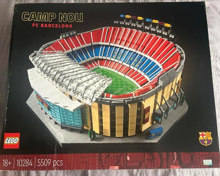 Lego 10284 Camp Nou - FC Barcelona, compleet, Kinderen en Baby's, Speelgoed | Duplo en Lego, Zo goed als nieuw, Lego, Complete set