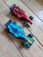 Twee formule 1 auto's, Kinderen en Baby's, Speelgoed | Speelgoedvoertuigen, Ophalen of Verzenden, Gebruikt