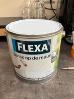 Flexa lichtblauw half blik, Minder dan 5 liter, Ophalen, Gebruikt, Blauw