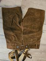 Leder hose mt 50, Kleding | Heren, Carnavalskleding en Feestkleding, Ophalen, Nieuw, Carnaval