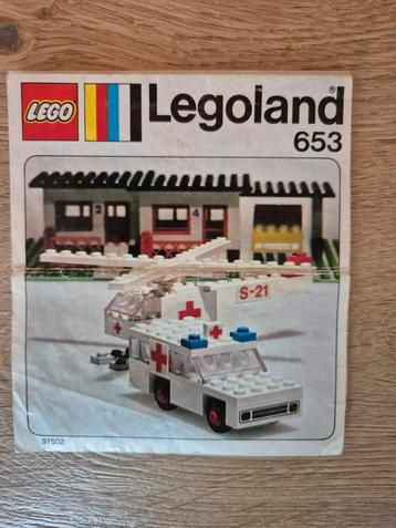 Lego Legoland 653 - Bouwinstructie beschikbaar voor biedingen
