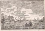 Loevestein Het Fort Loevestein Houtgravure 1836, Antiek en Kunst, Ophalen of Verzenden
