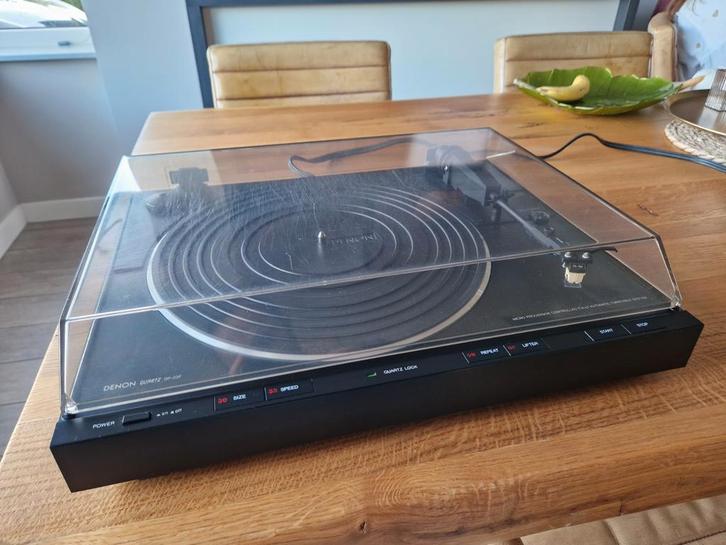 Denon DP-23F platenspeler direct drive 1989, Audio, Tv en Foto, Platenspelers, Zo goed als nieuw, Platenspeler, Overige merken