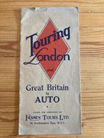 Touring London, Great Britain by car - 1926, Europa, Ophalen of Verzenden, Reisgids of -boek, Gelezen