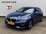 BMW 1-serie 118i High Exe. Ed. Sport / Leer (bj 2021), 136 pk, Gebruikt, Blauw, Bedrijf