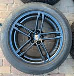 Winterset origineel Porsche 19” (breedset) Macan vanaf 2014, Gebruikt, 255 mm, Banden en Velgen, Winterbanden
