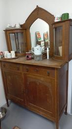 Mooie antieke spiegelkast, commode, vintage, Huis en Inrichting, Ophalen, Gebruikt, 100 tot 150 cm, Vintage, antiek