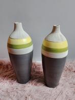Set van twee mooie vazen, Huis en Inrichting, Woonaccessoires | Vazen, Overige kleuren, Ophalen of Verzenden, Minder dan 50 cm