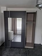 Kledingkast grijs, Huis en Inrichting, Ophalen, Gebruikt, 50 tot 75 cm, 200 cm of meer