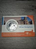 100 jaar muntgebouw vijfje in coincard, Postzegels en Munten, Ophalen of Verzenden, Koningin Beatrix, Euro's