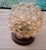 Vintage Helena Tynell Plafondlamp ‘Bubbels’ Amberkleurig, Ophalen of Verzenden, Gebruikt, Glas, Vintage